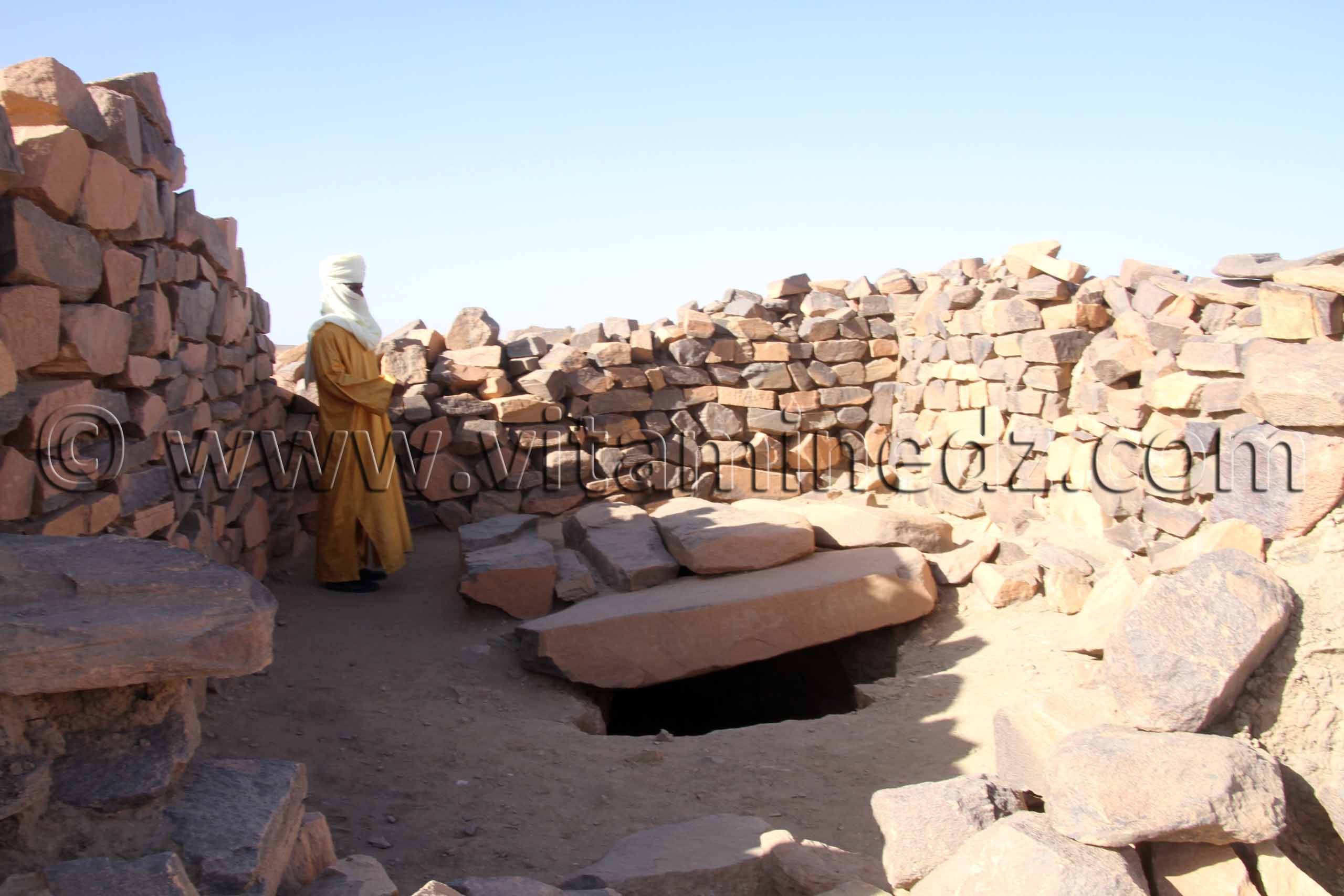 Tombeau et musée de Tin Hinan reine des Touaregs à Abalessa