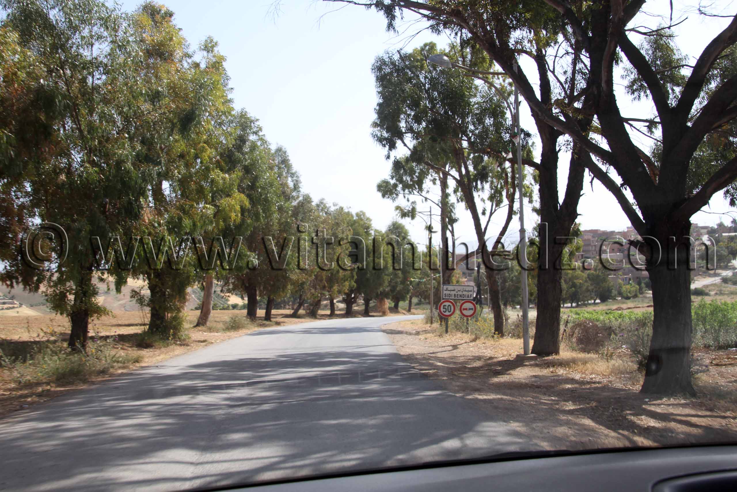 Entrée de Sidi Bendiaf,  Beni Ouarsous - Wilaya de Tlemcen
