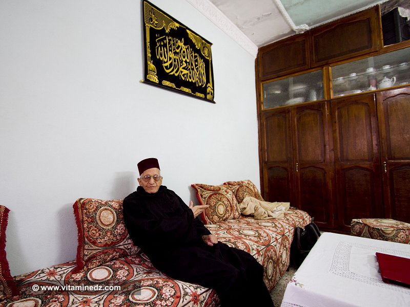 L'un des derniers tisserands de Tlemcen, El Hadj Ali spécialiste du Bourabah Hchaichi