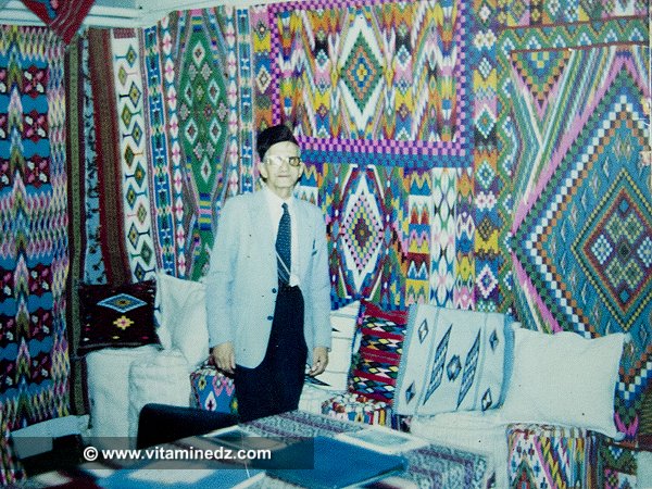 L'un des derniers tisserands de Tlemcen, El Hadj Ali spécialiste du Bourabah Hchaichi