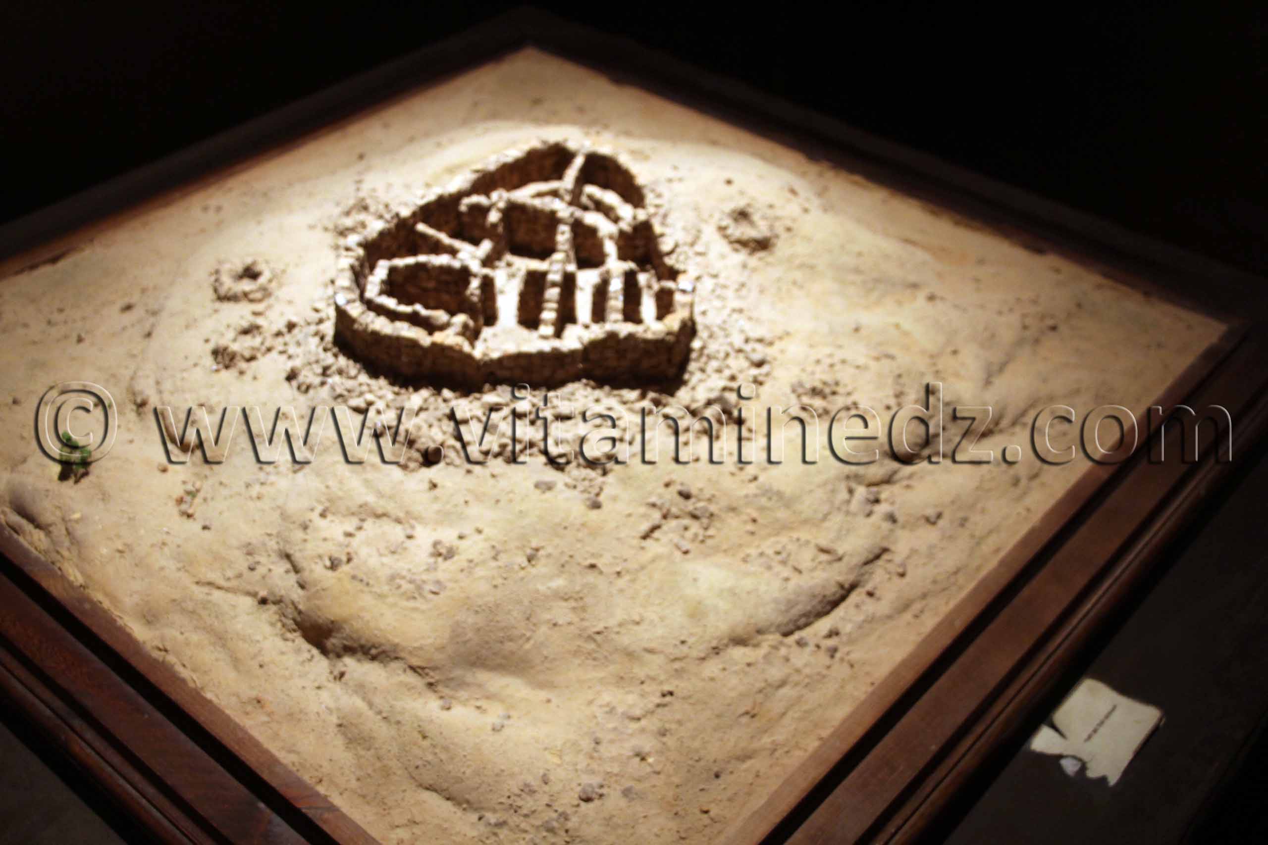 Tombeau de Tin Hinan (Maquette) Tamanrasset, Musée de l'Ahaggar (parc culturel de l’Ahaggar)