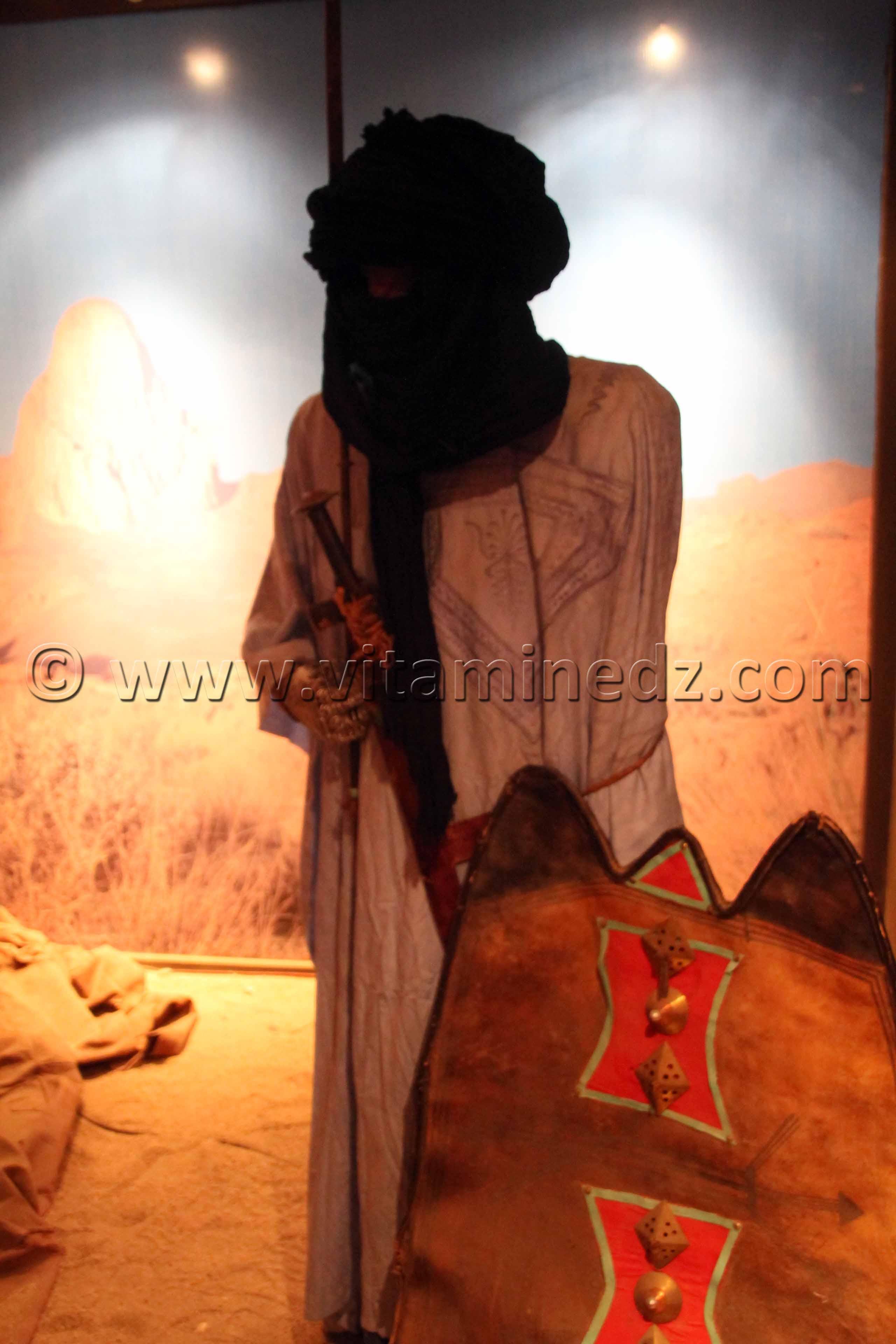 Tenue traditionnelle Terguie, Tamanrasset, Musée de l'Ahaggar (parc culturel de l’Ahaggar)