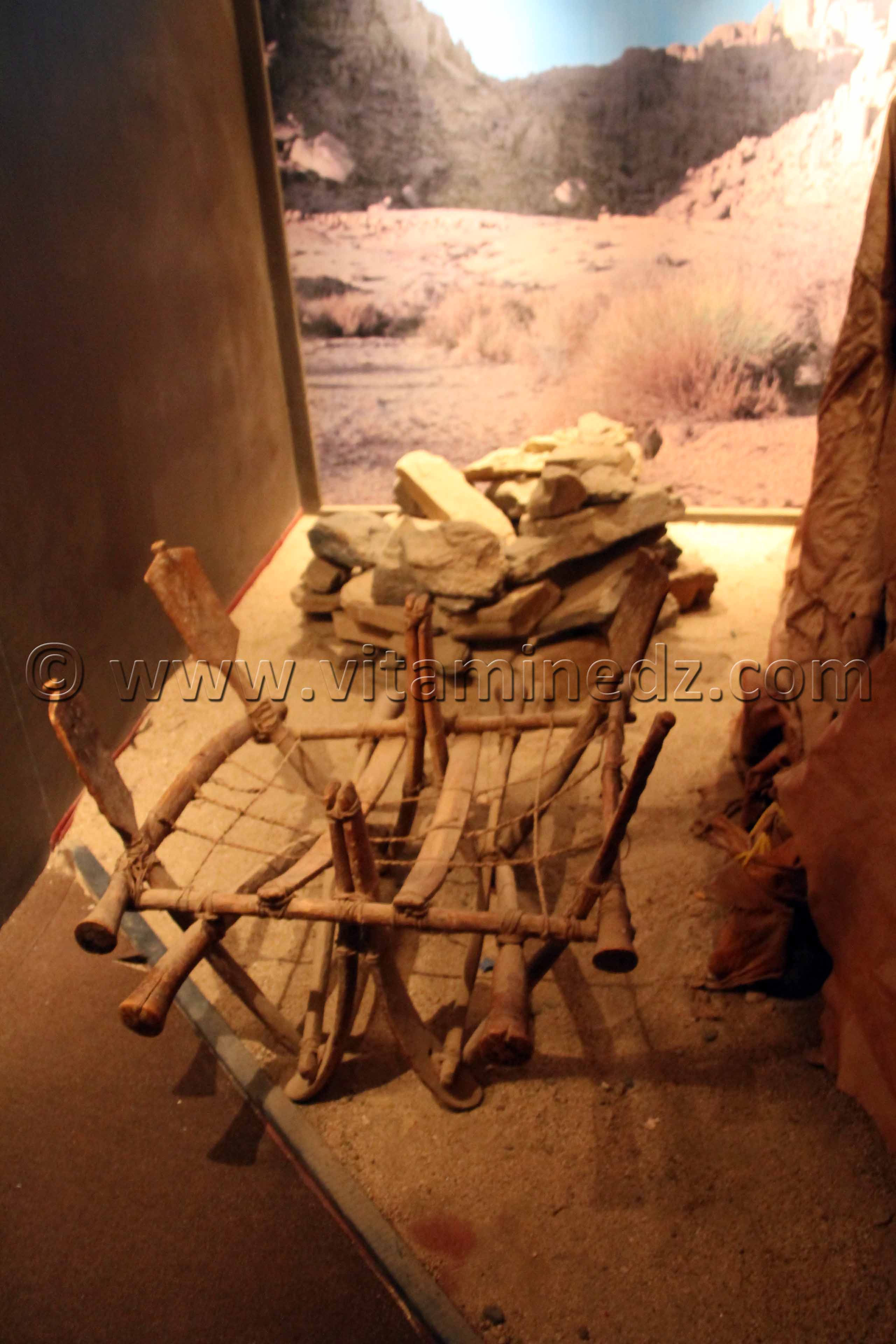 Monture chameau, Tamanrasset, Musée de l'Ahaggar (parc culturel de l’Ahaggar)
