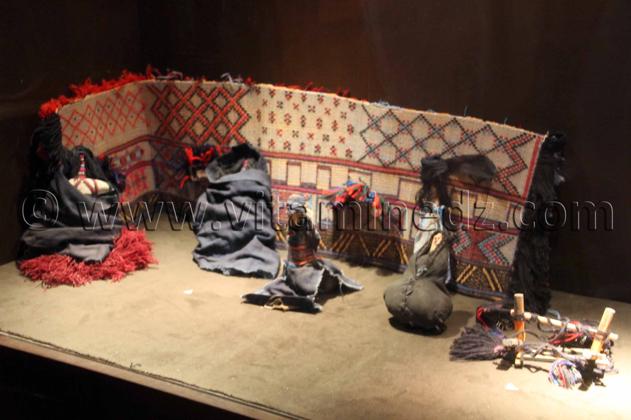 Jouets et poupées terguis, Tamanrasset, Musée de l'Ahaggar (parc culturel de l’Ahaggar)