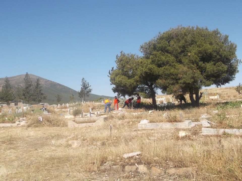 nettoyage du cimetière de Khenchela