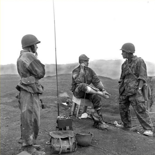 العقيد بيجار عام 1955بناحية خنشلة