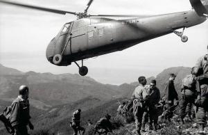 Opération à Bouhmama Khenchela du commando avec hélico