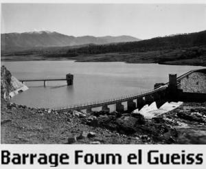 1959 Barrage foum el guess Kais KHENCHELA 1
