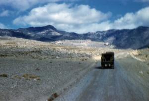 شاحنة gmc في طريقها الى بوحمامة