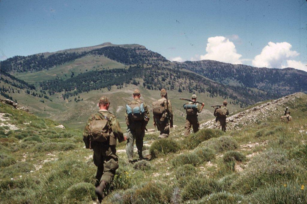 Ratissage sur le Djebel de Chélia Taouzient