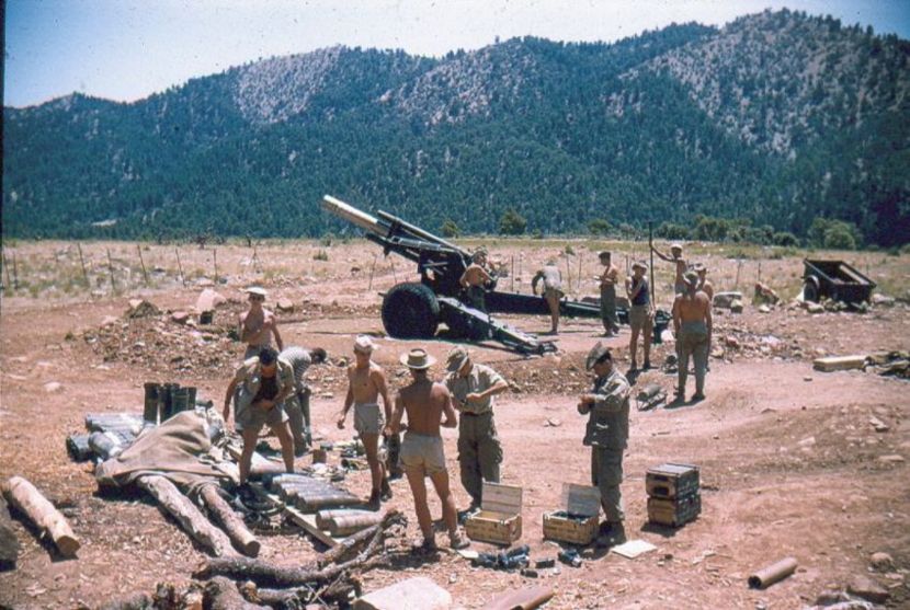 Copie de obusiers de 155 -14 le mont de Chélia