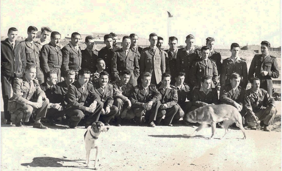Officiers et Sous officiers  1er RA et B1 et Harka 1959 Bouhmama  Khenchela