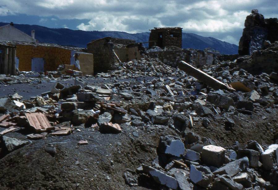 Poste de Ain Mimoun 1962 au départ du commando L 134 Khenchela