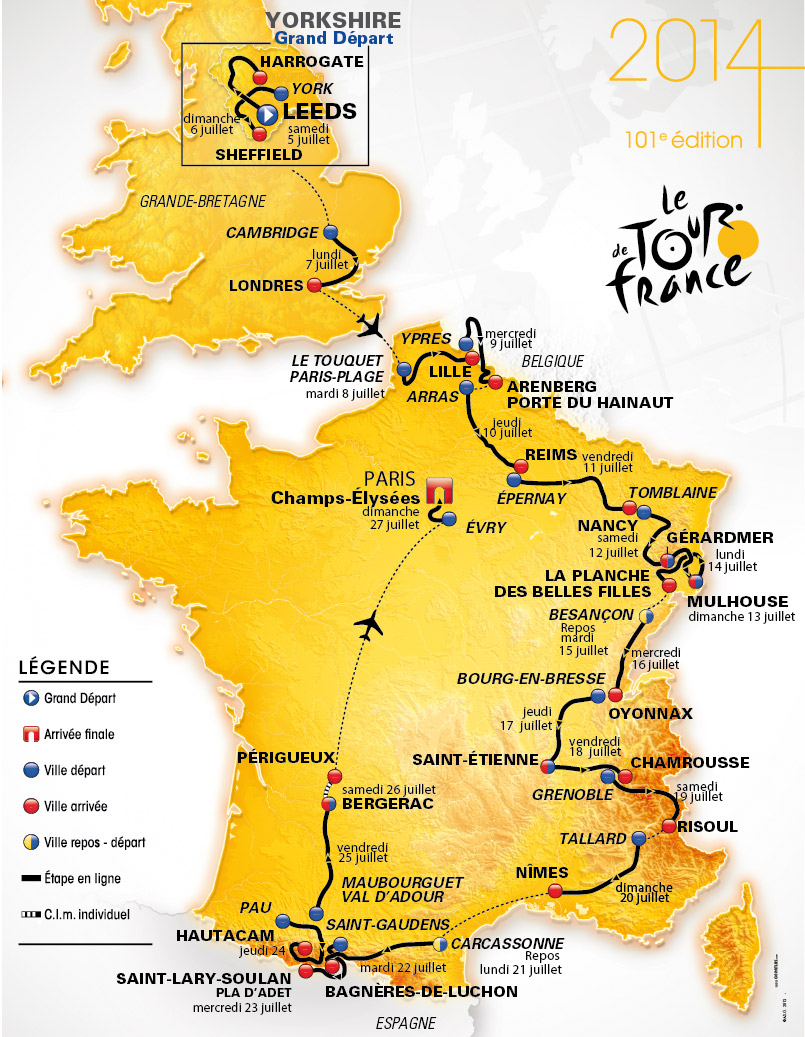 Planète - Tour de France 2014: 101e édition