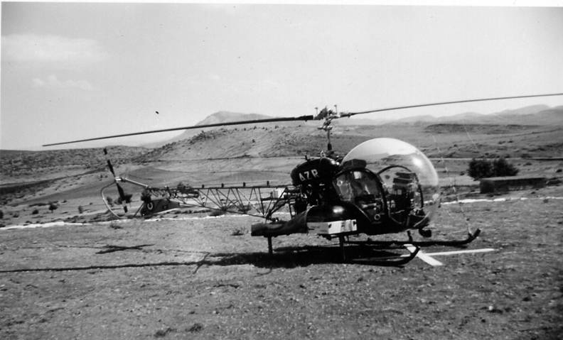 1959 Hélico-bell à Mellagou Bouhmama