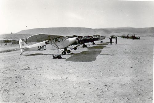 ميدان الطيران بوحمامة سنة 1960 الاوراس