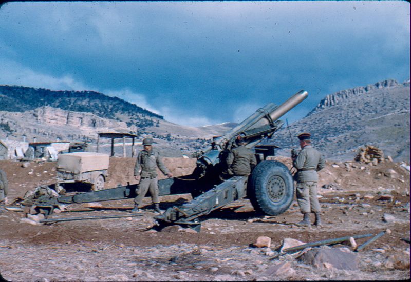 قصف مدفعي عيار 155 على مواقع بجبل شليا يشتبه ان بها مجاهدون بتاوزيانت