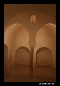 La partie chaude de l'ancien hammam Benslimane