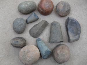 أدوات الانسان البدائي منطقة تيوت