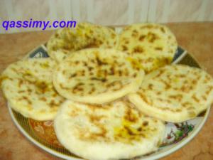 انواع خبز الدار او الكسرة