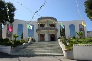 Entrée de l'auditorium, Faculté de Médecine
