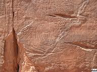 gravures rupestres de Tiout