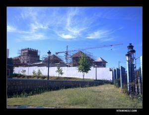 Nouveau complexe culturel en construction pour Tlemcen 2011, capitale de la culture islamique.