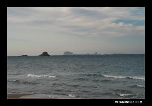 Les iles Habibas, vues de Cap Blanc