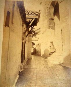 Entrée du mausolé et de la mosquée de Sidi Boumedienne