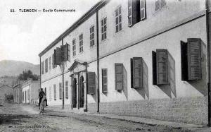 Ecole communale, époque coloniale