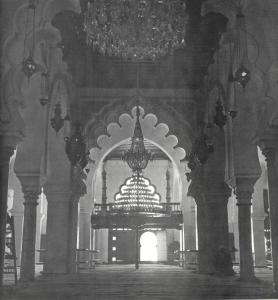 La salle de prière de la Grande Mosquée.