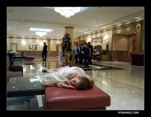 Blanche neige au Sheraton