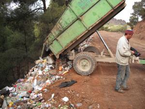 la commune de boukhadra préserve (pas) la nature allah yehdi