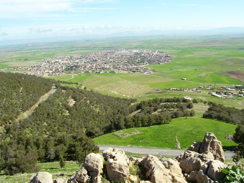 Ras el oued vue générale a partir de M'zita ALGERIE ACTUALITES