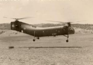 Hélico Banane arrivant à Ain Mimoun Tamza Khenchela