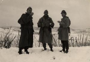 Le harki Bakkouche et le sgt jaquet Kais (edgard quinet ) Khenchela