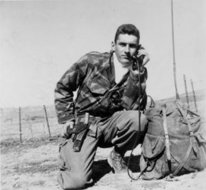 La vie au commando  Radio les premiers jours d'arrivée en Janvier 1960