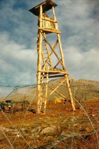 Bouhmama .Gergovie - La tour provisoire de guet