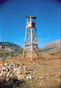 Bouhmama .Gergovie - La belle tour provisoire de guet