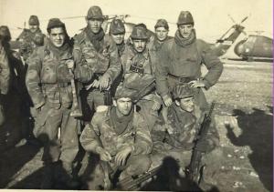 Royal Artillerie -1er Régiment d’Artillerie.  1er RA - commando de chasse V33. Bouhmama