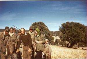 Chasse aux sangliers. Bouhmama  commandos et harkas saouli et hiraoui