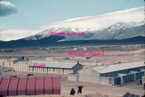 Construction cité Moghaznis, école 1959-1960.Bouhmama