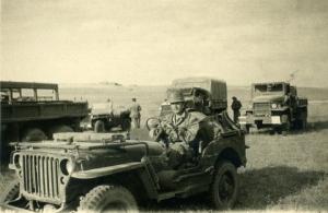 A l'aproche d'un village à contrôler