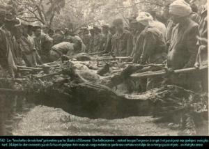 Le Poste :Présentation des méchouis par la 3ème section Ain Mimoun