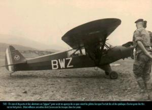 Le poste :descends du piper - But: voir à la place du pilote pour guidage d'avions du sol Ain Mimoun