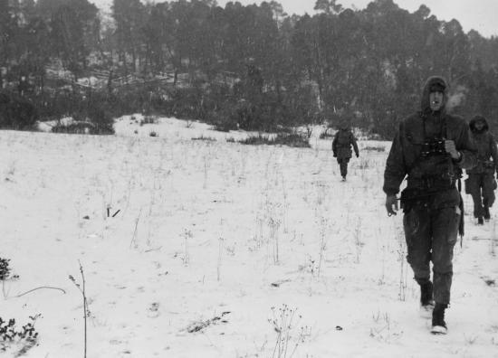 Décembre 1960 au djebel Chélia Yabous