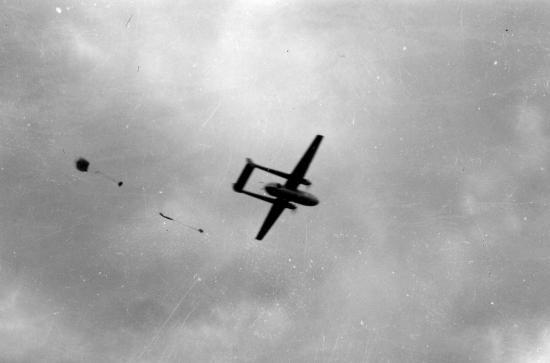 Largage de ration en opération de plusieurs jours à djebel beni melloul m'sara