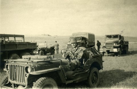 A l'aproche d'un village à contrôler