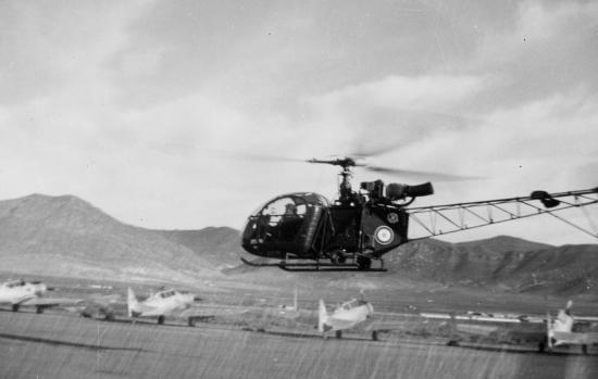 Vie au Commando :Chasseurs T6 à la base aérienne de Kenchéla