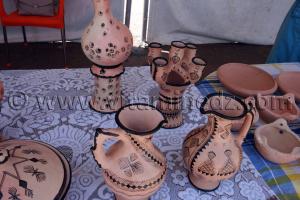 Poterie de Bider exposée à Tlemcen